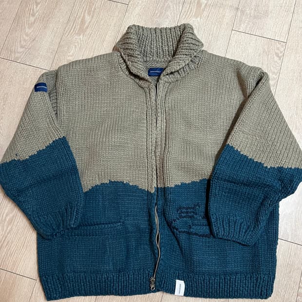 DESCENDANT 디센던트 집업 니트 가디건 코위찬 M