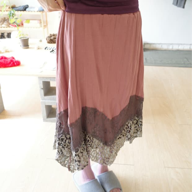 Vintage lace skirt