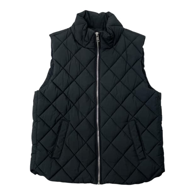 [중고] 지오다노 퀼팅 패딩 조끼 여성 S
