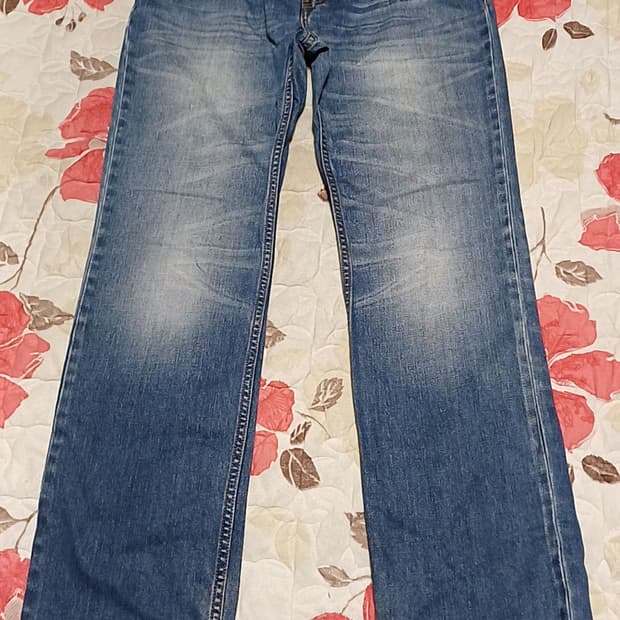 리바이스 502 빈티지청바지 실측33인치 기장104