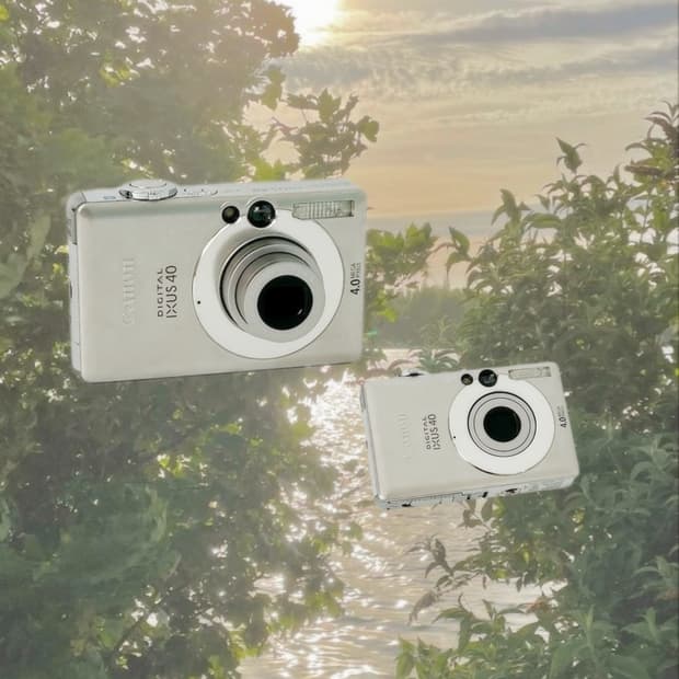 굿컨디션!) 캐논 익서스 40 ixus 빈티지 디카