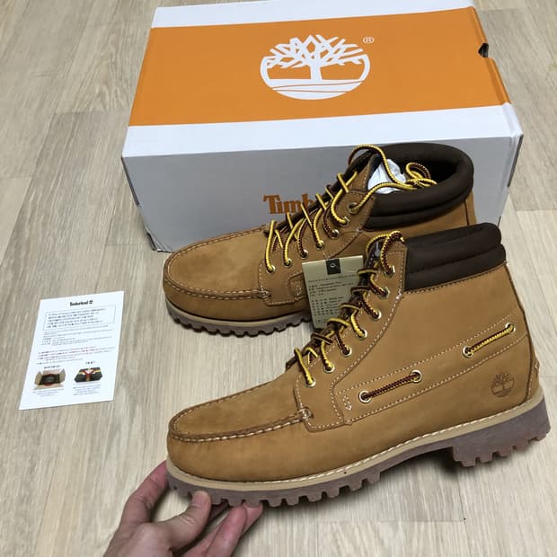 (275) 새상품 팀버랜드 Timberland 7-아이 러그 부츠 위트 