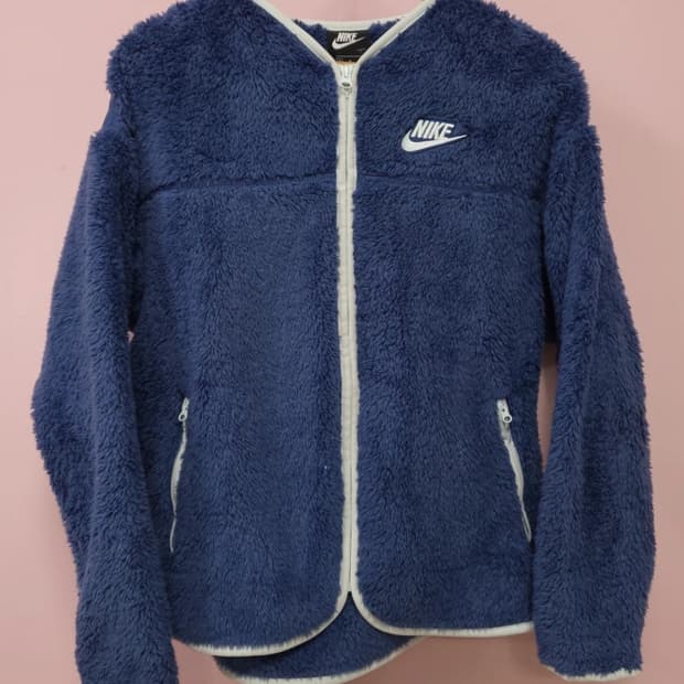 나이키 뽀글이 후리스 자켓 ~55반