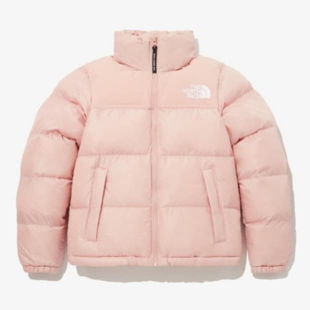 눕시 온 볼 자켓 페일 핑크