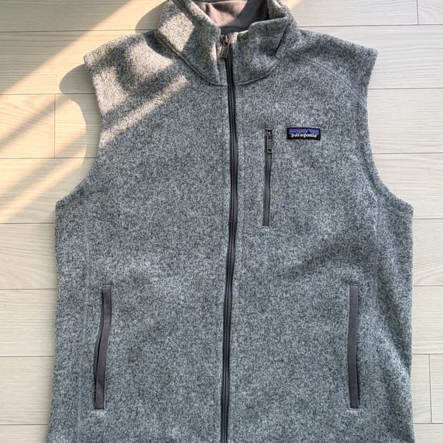 파타고니아 신칠라 감성 니트 플리스 베스트 M (100-103)