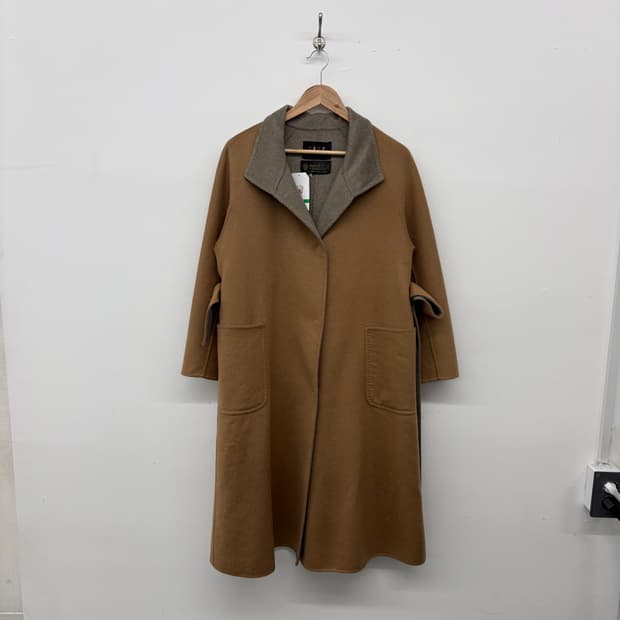 닥스 캐시미어 코트 브라운 여성용L