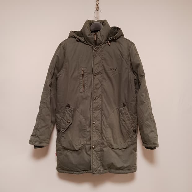 리바이스 덕다운 후드야상