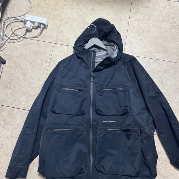 웰터익스페리먼트 네이비 자켓 2사이드