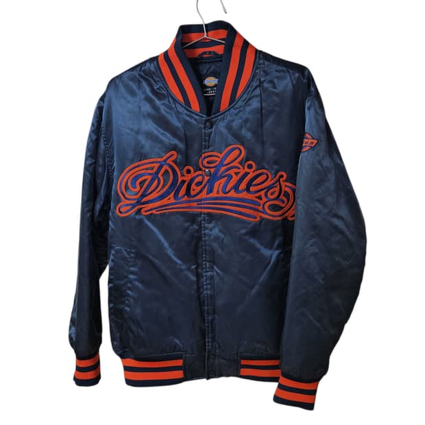 디키즈 새틴 바시티 자켓 L사이즈