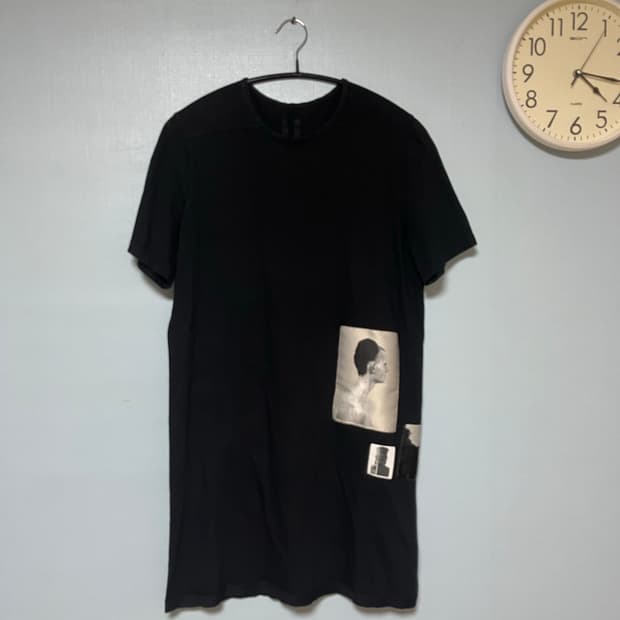 릭오웬스 패치워크 티셔츠 M