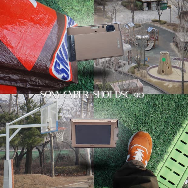 작례⭕️ 소니 사이버샷 DSC-T90 핑크 메탈 ✨