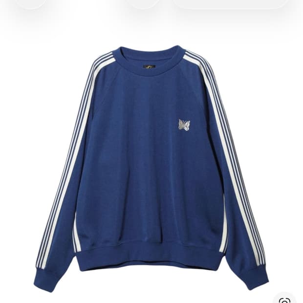 니들스 트랙 크루넥 맨투맨 xl 로얄블루