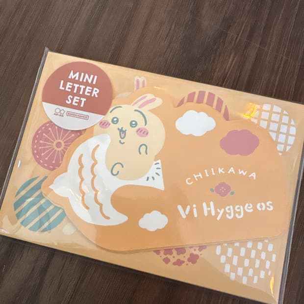 치이카와 먼작귀 우사기 미니레터세트 편지지