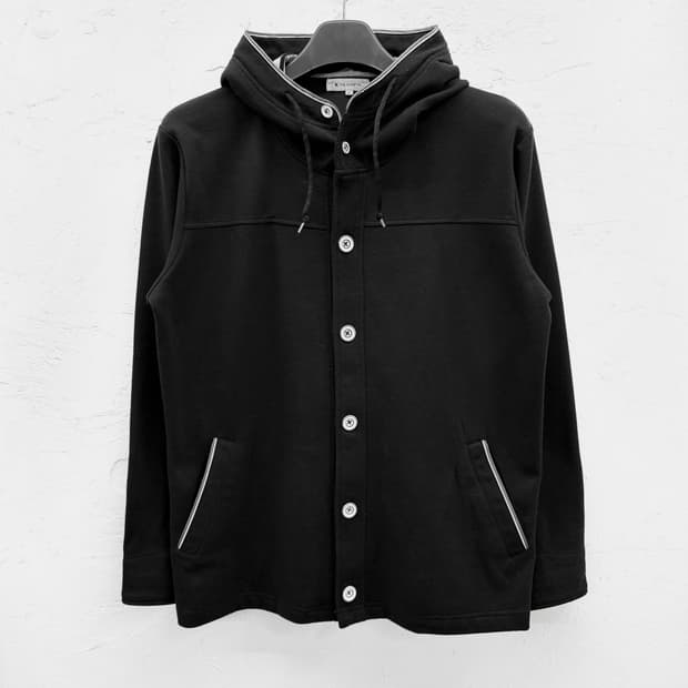 the shop tk 버튼 후드 자켓