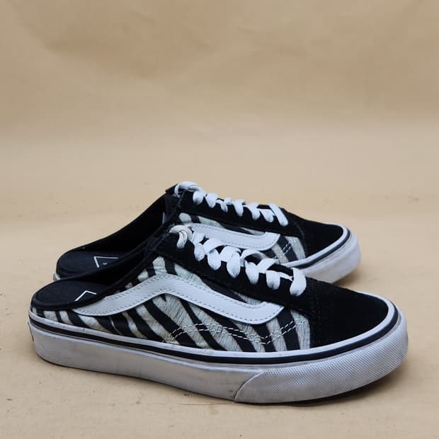 반스 스타일36 지브라 여성뮬 225