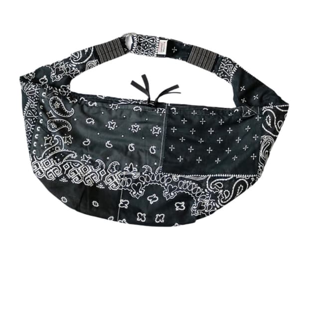 캐피탈 거즈 반다나 비치 스너프킨 백 블랙