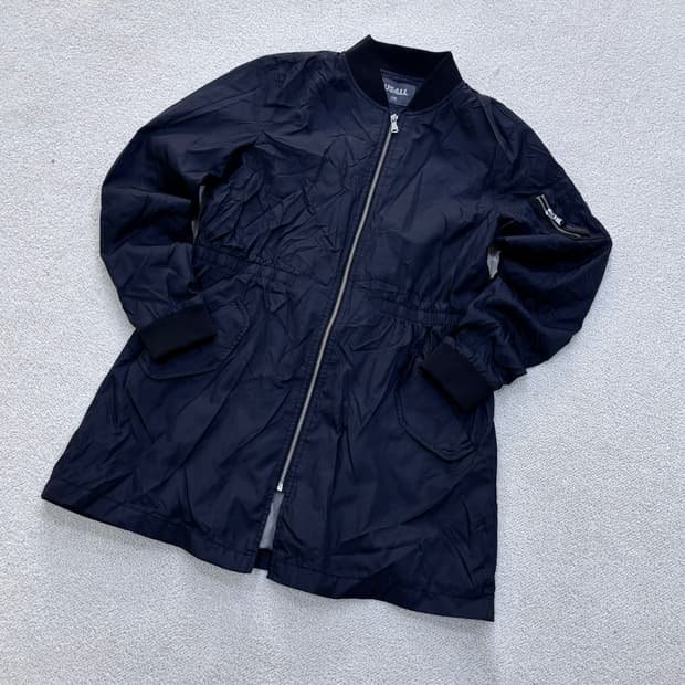 170 유솔 여성 롱 항공 점퍼 자켓 0423E