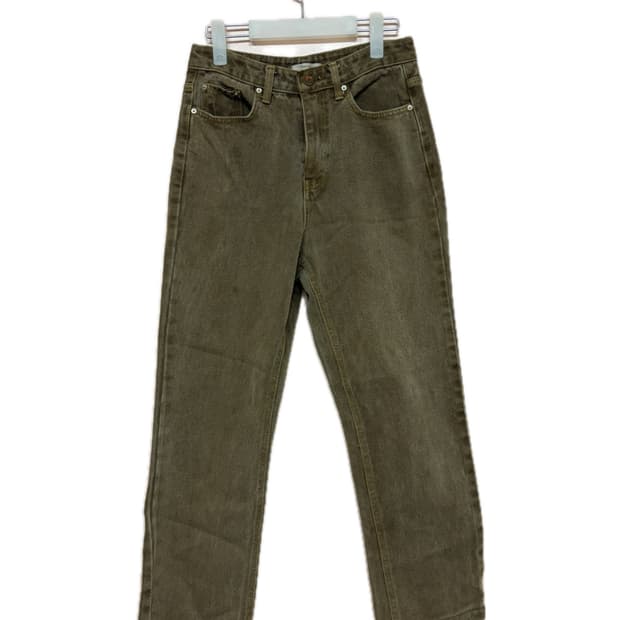 브라운 코듀로이 팬츠