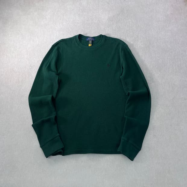 95 폴로랄프로렌 신형라벨 와플 긴팔 티셔츠