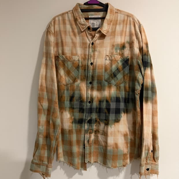 올리언스(Orleans)의 리워크 워시드 셔츠