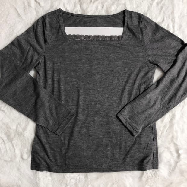 레이스 롱슬리브 빈티지 로걀탑 무채색 모리걸 니혼진 갸루 y2k