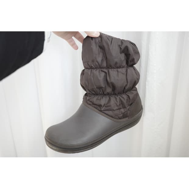 Crocs dark brown boots