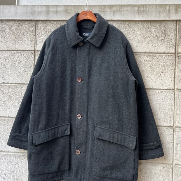 1990s POLO RALPH LAUREN PADDED 폴로 울코트