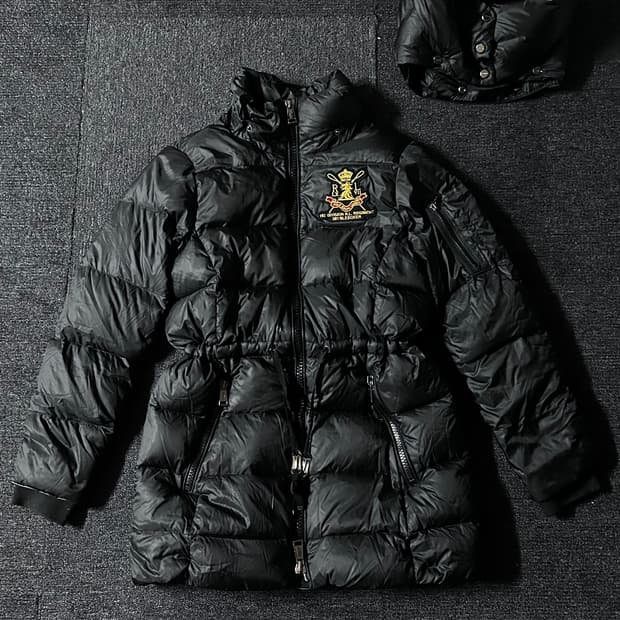 폴로 랄프로렌 R.L. Regiment 우먼 크레스트 덕 다운 패딩