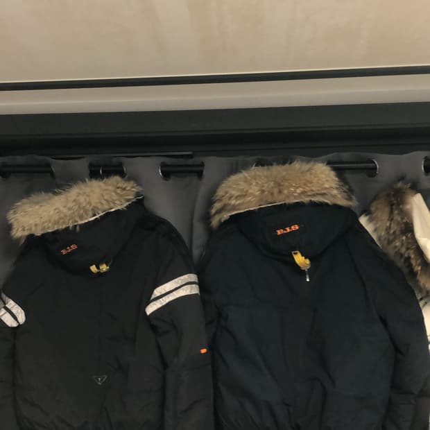 파라점퍼스 한정판 M 판매 대기 두 제품