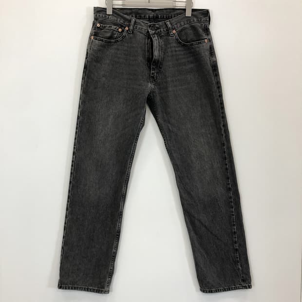 리바이스 555 96 릴렉시드 그레이 데님진 32 인치 