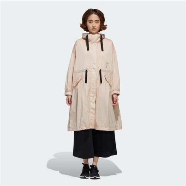 아디다스 윈드러너 바람막이 우븐 롱자켓 피치 (S)