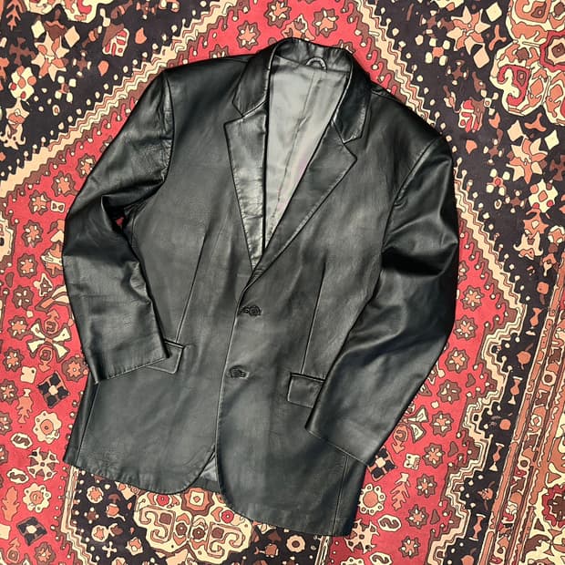( L-XL ) 가죽마이 가죽자켓 레더자켓 가죽블레이저 블레이져