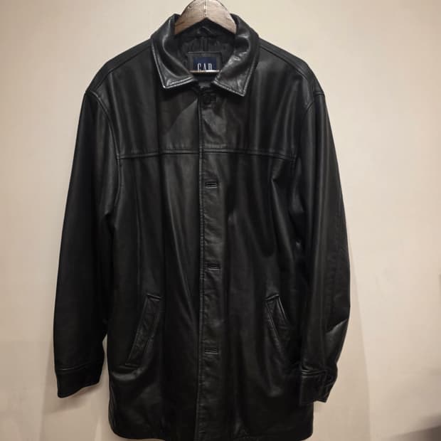 올드갭 레더 카코트 L사이즈