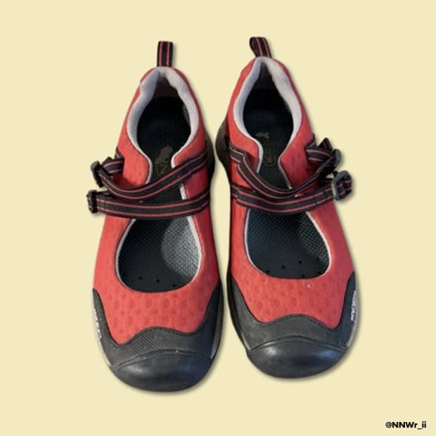 KEEN MARY JANE SANDAL RED