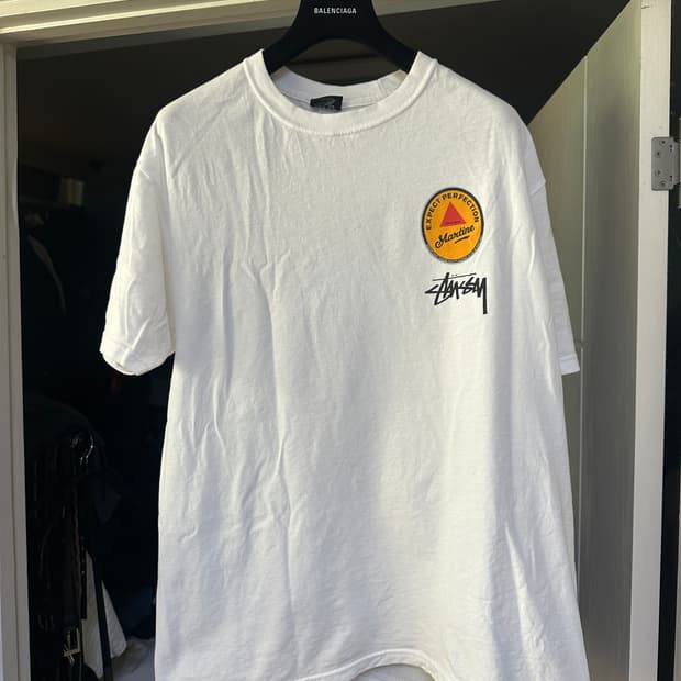 [L] 스투시x마틴로즈 40주년 월드투어 티셔츠