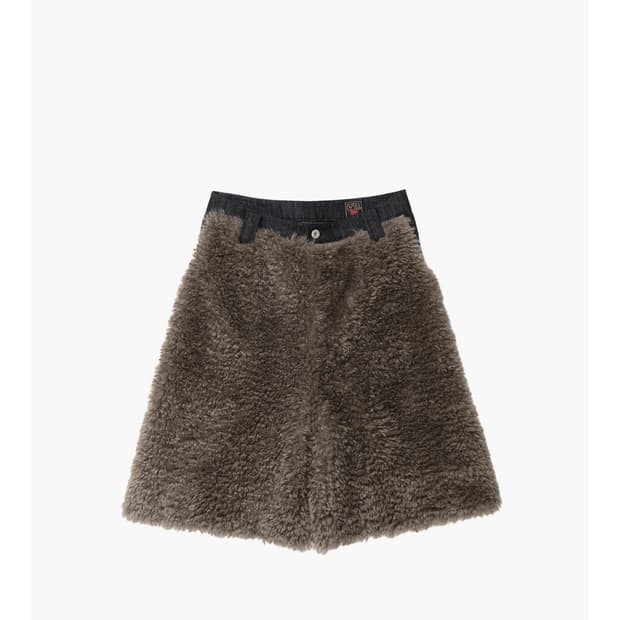 언노운블루 부클 데님 팬츠 (블랙카키) M