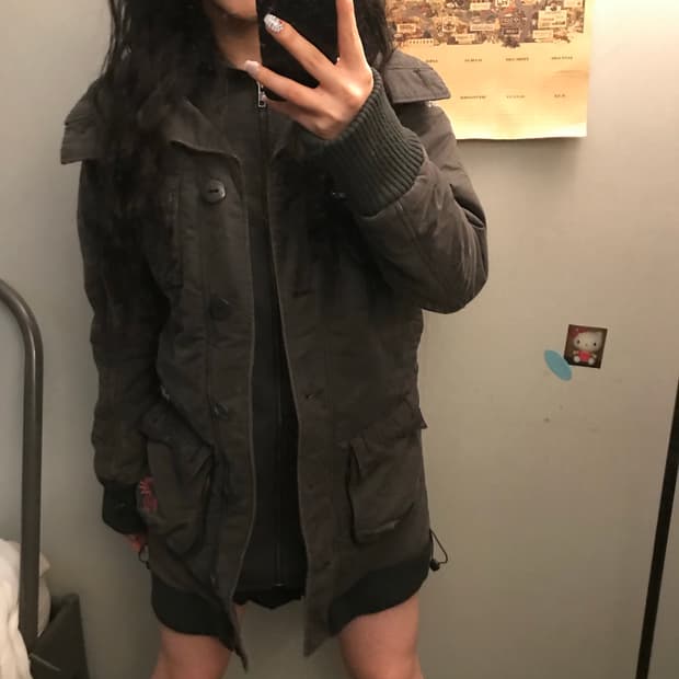 Adidas 아디다스 대장급 멀티포켓 레이어드 파카