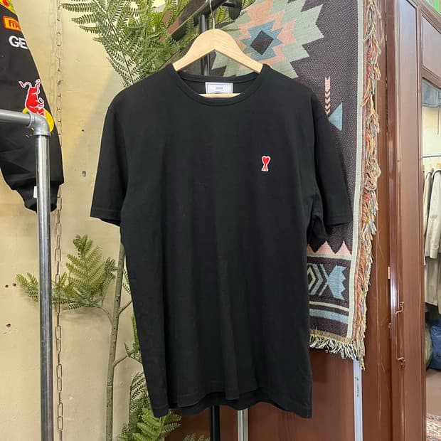 아미 스몰 하트 로고 반팔티 #csz785