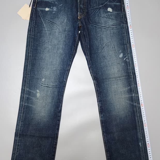 리바이스 501 셀비지 페인팅진 (W30) LEVIS 501