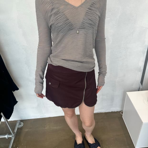 Helmut Lang V-Neck Knit