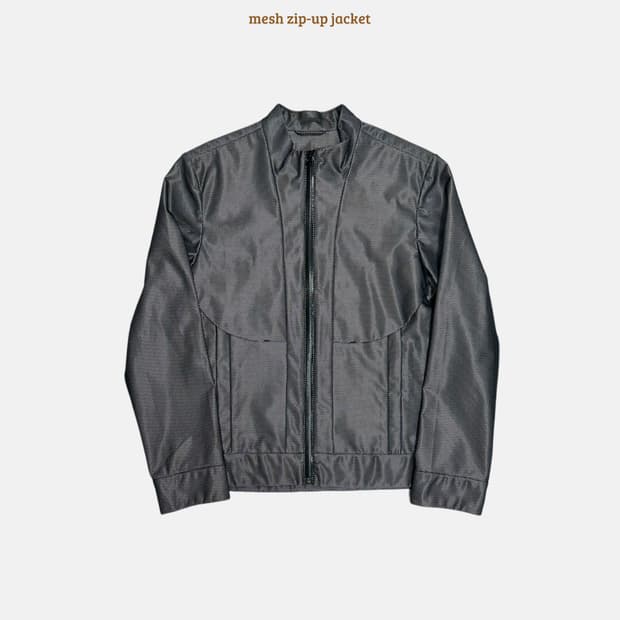 캘빈클라인 메쉬 집업 자켓