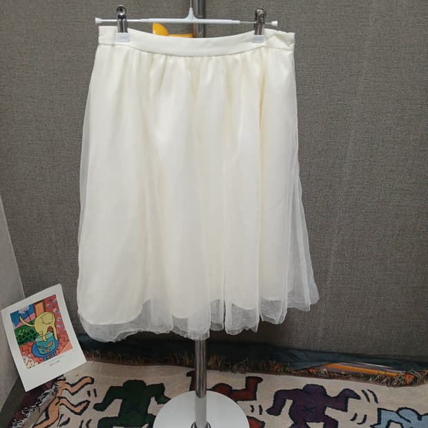 쉬폰 스커트