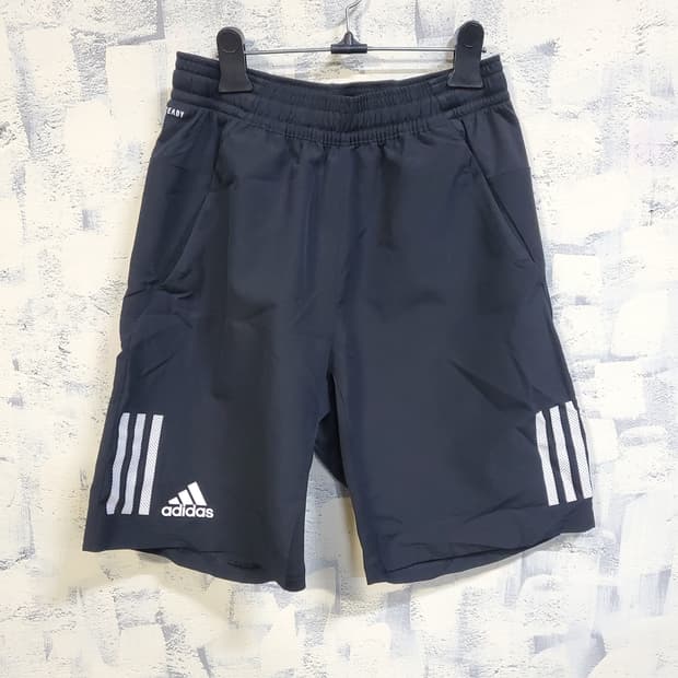 아디다스 삼선 트랙탑 반바지 블랙 