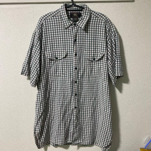 90s RRL 반팔셔츠