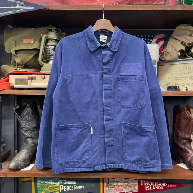 60s-70s 프렌치 워크 자켓 / 빈티지 초어 자켓 워크 웨어