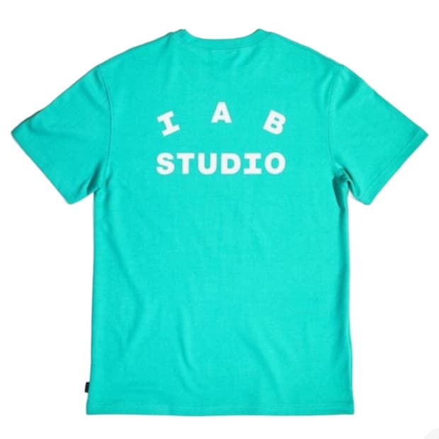 IAB Studio T shirt Aqua green color (L)