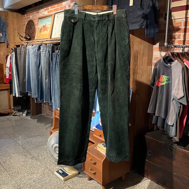 80s USA 빈티지 폴로 랄프로렌 코듀로이 팬츠