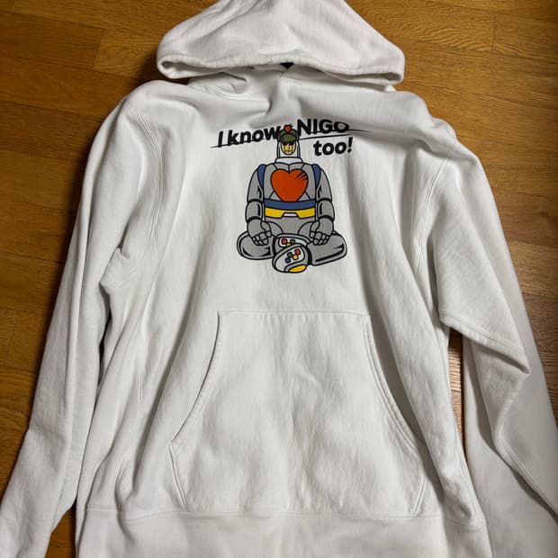 휴먼메이드 i know nigo too 후드