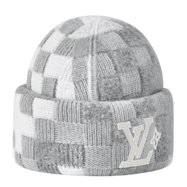 [OS] 루이비통 LV 크러시 다모플라주 펄 비니 라이트 그레이