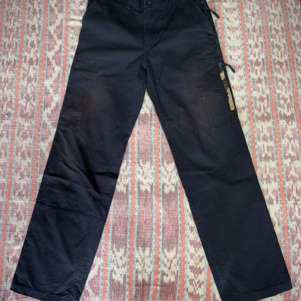 00s Old Bape Sun Faded Military Pants